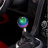 Shifter Knob Chrome Aluminum with 3 Adapter M8 M10 M12 x 1.25 Shift Lever(Multicolor)...