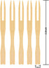 200 Pcs Bamboo Forks 3.5 inch, Wooden Appetizer Forks Mini Food Picks for Party, Banquet, Buffet, Catering, and Daily Life...