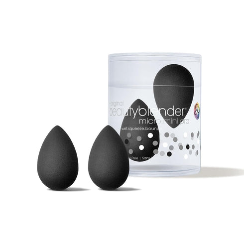 Beautyblender® | Micro Mini Pro Black Beauty Blender Makeup Sponges, Super-Soft Foam Easily Blends Concealers & Highlighters, Made in USA, Reusabl...