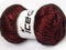 Glam Universe Metallic Shine Fuzzy Wool Nylon Blend Yarn 100 Grams, 250 Yards - Red, Black......