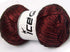 Glam Universe Metallic Shine Fuzzy Wool Nylon Blend Yarn 100 Grams, 250 Yards - Red, Black......