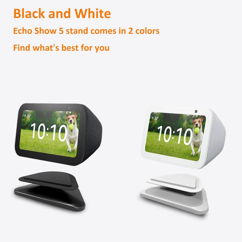 All-New Stand for Show 5 (3rd Gen) | Adjustable Design to Improve Viewing Angle | Swivel and Tilt Accessories Compatible with Show 5 Smart Display...