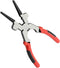 8" Welding Pliers, Multifunction Carbon Steel MIG Welding Pliers with Insulated Handle, Long Nose Pliers Wire Cutting Pliers...