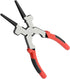 8" Welding Pliers, Multifunction Carbon Steel MIG Welding Pliers with Insulated Handle, Long Nose Pliers Wire Cutting Pliers...