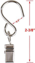 Mydio 50 Pack Stainless Steel Curtain Clip String Party Light and Outdoor Activities Wire-Party Supplies...