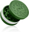 Grinder, 2.2 Inch Stronger Grip Biscuit Shape Design Grinder (Single, Green)...