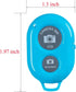 Wireless Camera Shutter Remote Control for Smart Phones- Compatible with iOS/Android (1 Pink?1 Blue)...