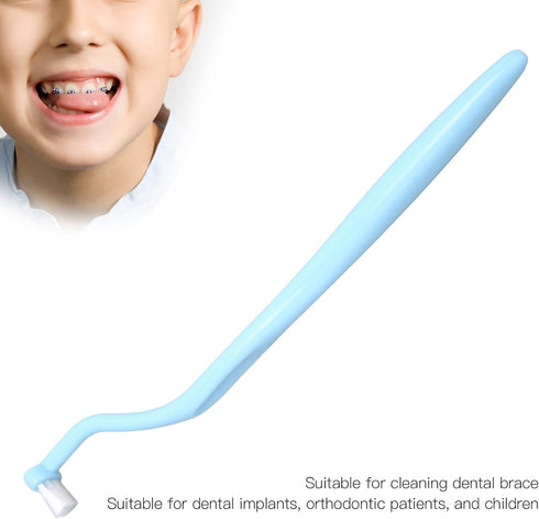 Interdental Toothbrush, Braces Brush Professional for Home Travel for Daily Use for Dental Implant...
