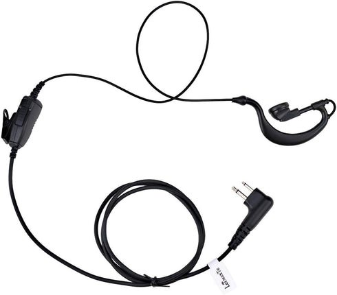 RDU4100 Earpiece,Compatible with Motorola RDM2070D CLS1110 CLS1410 CP185 CP200D 2 Way Radio with Mic PTT Walkie Talkie Headset Security Acoustic T...