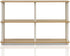 Furinno 99130BE/WH 3-Tier Double Size Storage Display Rack, Beech/White...