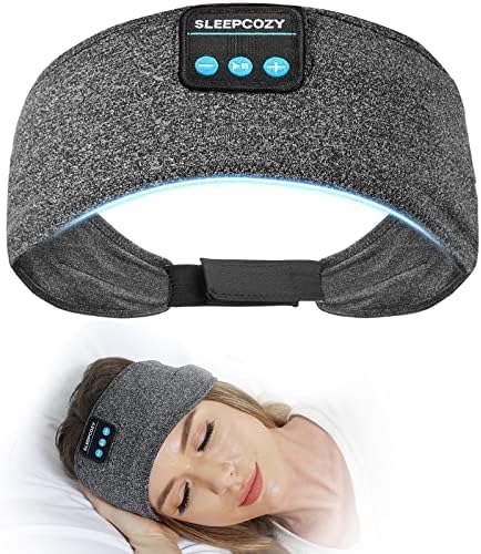 Sleeping Headphones Bluet00th Headband, Sleeping Headphones Wireless Bluet00th, Long Time Play Sleeping Headsets with Built in Speakers Perfect fo...