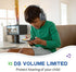 Toddler Headphones Wireless, 15 Hours Play v5.3, Bluetooth Kids Headphones Volume Limited, Foldable with Mic for Cell Phones TV Tablet School Netw...