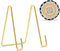 Brass Gold Plate Holders 4.5-inch for Display Plate Stands Small Mini Easel Stand Picture Stands Wirestand...