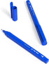 STAPLES TRU RED Permanent Markers Ultra Fine Tip Blue Dozen...