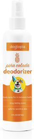 Deodorizer Spray for Pets | 8oz Long-Lasting Piña Colada Odor Eliminator for Dogs | Gentle Water - Based Pet Deodorizing Spray...