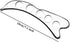 FeelFree Sport Stainless Steel Guasha Scraping Massage Tool for Soft Tissue, Physical Therapy Stuff Used for Back, Legs, Arms, Neck, Shoulder...
