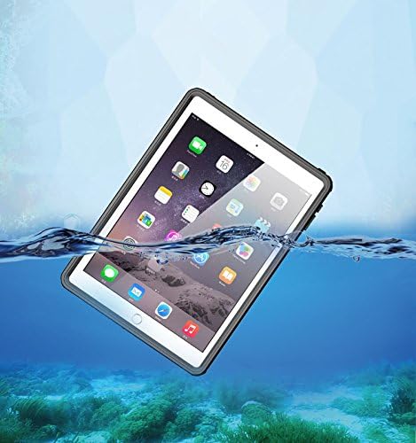 AICase iPad Pro 9.7/iPad Air 2 2014 IP68 Waterproof, 360 Degree All Round Protective Ultra SlimDust/Snow Proof with Lanyard...