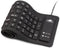 sungwoo Foldable Silicone Keyboard USB Wired Waterproof Rollup Keyboard for PC Notebook Laptop (All Black)...