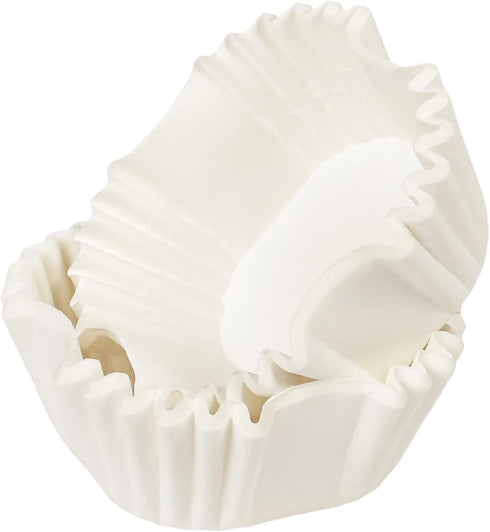 qiqee 500pcs White Square Cupcake Liners Muffin Linner No Smell, Food Grade Baking Cups?Standard Size?...