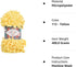Alize Puffy Fine Baby Blanket Small Loop 100% Micropolyester Soft Yarn Lot of 4skn 400gr 64yds (113 - Yellow)......