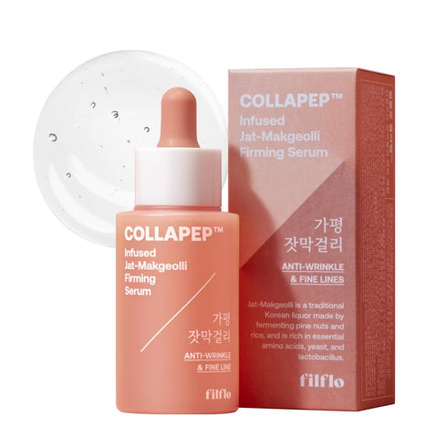 Collapep infused jat-makgeolli firming serum | Anti Wrinkle | Pore and Rough Skin | Korean Skin Care | Soothing Serum | K-beauty...
