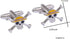 Anime One Pice Skull Cuffliks for men...