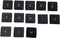 Keyboard keycaps + Hinge + Shrapnel for A1706 A1707 A1708 A1534(2017) 26 Letter Key caps from A to N Key Cap (E Key Cap)...