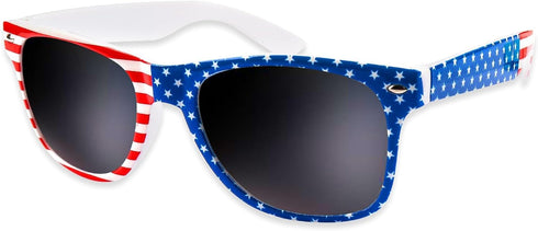 4th Of July Sunglasses American Flag Sunglasses for Independence Day Flag Day June 14th Events Sunglasses Protect Your Eyes from UV Rays Outdoor A...