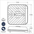 Nordic Ware - 60173 Nordic Ware Slanted Bacon and MeatTray, with Lid, White...