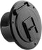 RV 4 1/4-inch Round Electrical Cable Hatch for 30 Amp Cords (Black)...