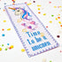 Povitrulya Embroidery Kit 'Unicorn' - Counted Cross Stitch Bookmark Set...