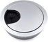 Jetland Desk Grommet for Wire Organizer - Matte Silver, Fits 2" Hole, GMS53, 2-Pack...