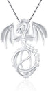 Dragon Cage Pendants for Pearl Jewelry Making Sterling Silver, Design Pearl Cage Pendants for Women...