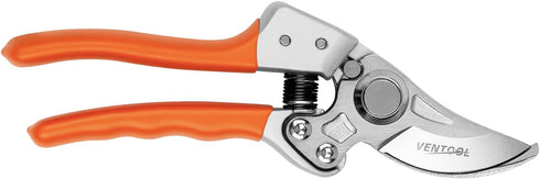 8.5" Sharp Pruning Shears Heavy Duty Professional Bypass Hand Pruners with SK5 Stainless Steel Blades and Straight Tip, Tree Trimmers Garden Clipp...