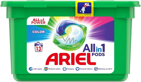Ariel Color All-in-1 Laundry Detergent Pods (13 Count) 309.4g...