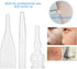 Vacuum Glass Tube, Blackhead Removal Pipes Set Facial Cleansers Whitehead Removing Pipe Kit Machine Accessories Device for Face Suction Pore Clean...