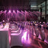 Tvoip 10PCS Chair Cover Stretch Band with Buckle Slider Sashes Bow Wedding Banquet Chair Decoration (Dark Brown)...