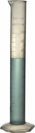 TN Lab Graduated Measuring Cylinder 100ml Polypropylene 8-Pack...