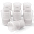 stonylab Silicone Stopper with Thread, 24# Natural Silicone Septum Stopper Fit for 24/40, 24/29 Outer Joint Lab Glassware, Sleeve Type, Pack of 10...