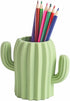 Silicone Pen Holder Cactus Pencil Holder Cute Pens Cup for Desk for Kids Office Decor Desk Accessories Pen Pot Desk Organizer (Green,2 Pack)...