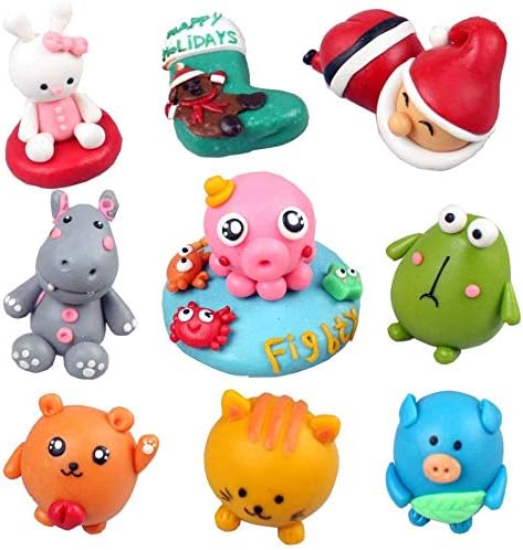 CiaraQ 24 Colors Small Block Polymer Clay Starter kit, Oven Bake Clay, DIY Molding Clay, Great for Kids, Beginners...