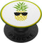 Tropical Fruit Yellow Pineapple Black Sunglasses Pop Socket PopSockets PopGrip: Swappable Grip for Phones & Tablets PopSockets Adhesive PopGrip...