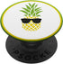 Tropical Fruit Yellow Pineapple Black Sunglasses Pop Socket PopSockets PopGrip: Swappable Grip for Phones & Tablets PopSockets Adhesive PopGrip...