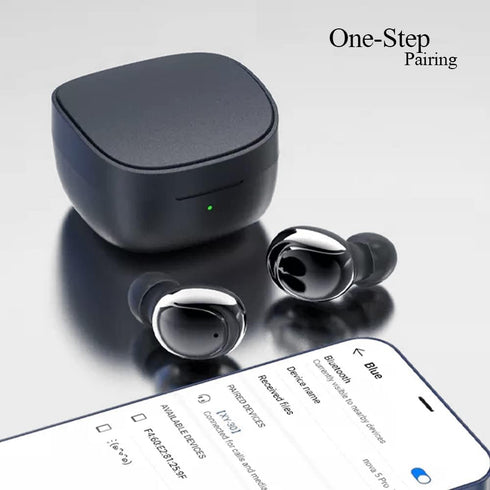 Kamon K30 Wireless Earbuds with Wireless Charging Case, Bluetooth 5.1, Touch Control Waterproof, in Ear Stereo Headphones Built in Mic Headset Pre...