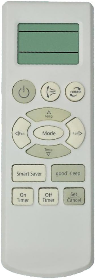 Generic Replacement Air Conditioner Remote Control for Samsung Db93-07073a Db93-08808b Db93-07073b...
