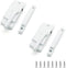 2 Pack Cam Action Window Sash Locks for Double Hung Windows, White Sash Window Locks for Vertical & Horizontal Sliding Windows...