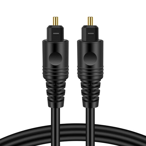TNP Digital Optical Audio Cable 6 Feet S/PDIF Fiber Optic Cable Toslink TV Optical Cable for Soundbar, Home Theater, Speaker Wire, TV, PS4, Xbox M...