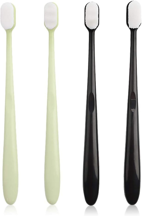 4PCS/Pack 10000 Hairs Toothbrush Dental Oral Care Teeth Brush for Tooth Sensitivity Children Deciduous Tooth Pregnant Woman Postpartum...