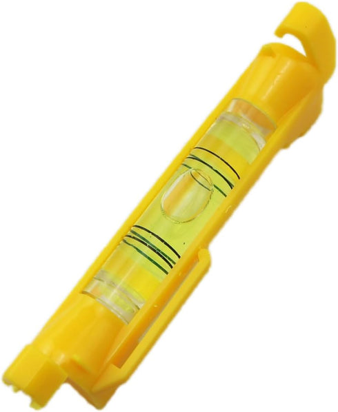 8PCS Mini Bubble Level 75x12.5mm Plastic Line Level Bubble Convenient Hanging Line Level Measurement Tool Suitable for Masonry Plumbing Drainage C...