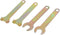 uxcell Angle Grinder Spanner Wrench Lock Nut Hand Tool Bronze Tone 112mm Length 4 in 1 Set...